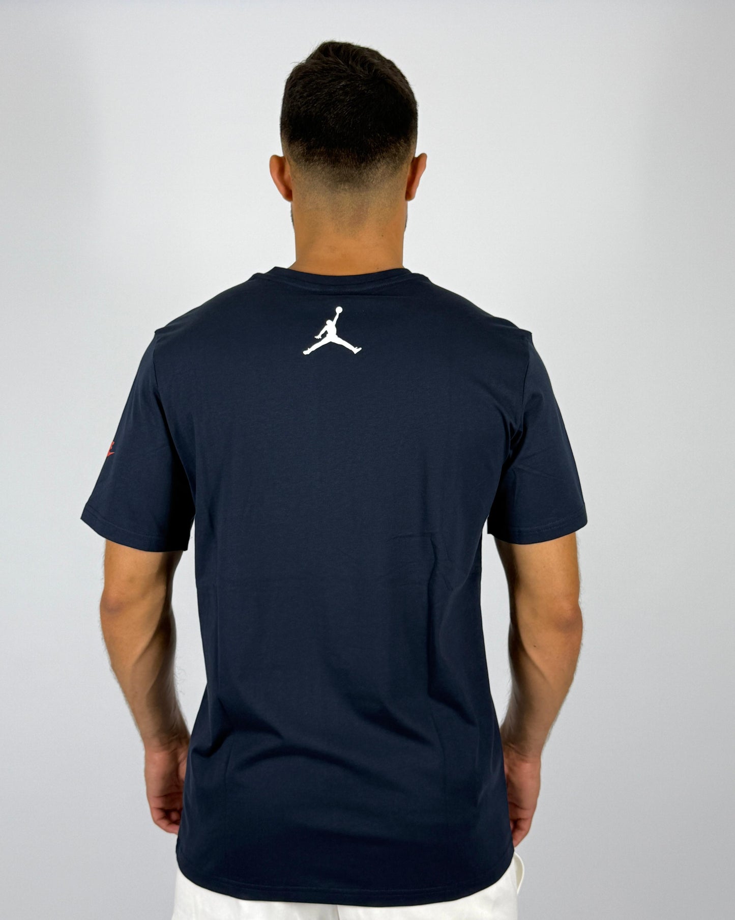 Men's Michael Jordan "23 Air" Stats Graphic T-Shirt - Dark Blue Basketball Legend Tee