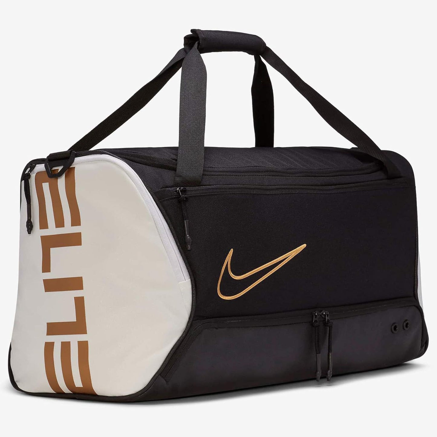 Nike Elite Training Duffel Bag - Black, White,