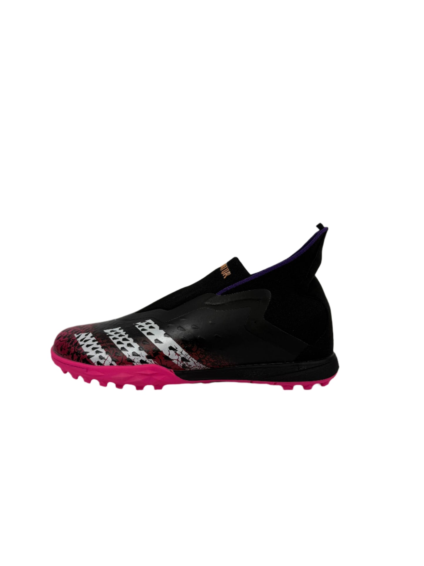 Adidas Predator Freak .3 Demonskin Turf Soccer Shoes - Black, Red, & Pink