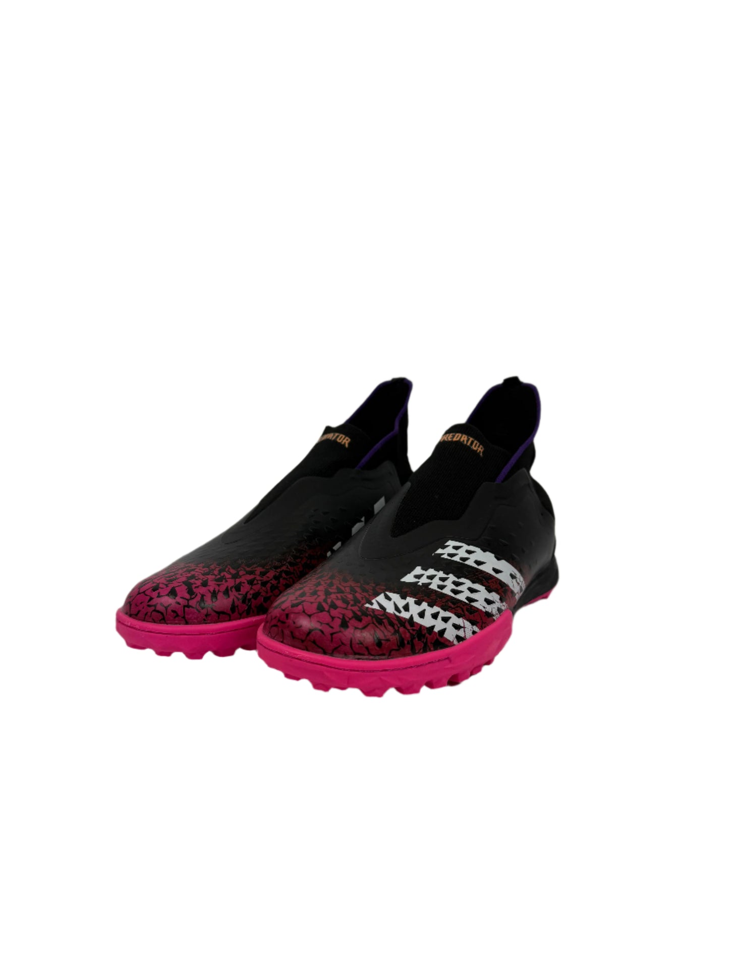 Adidas Predator Freak .3 Demonskin Turf Soccer Shoes - Black, Red, & Pink