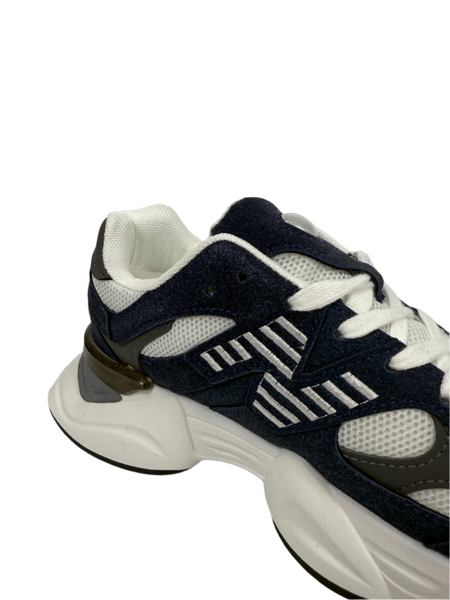New Balance 9060 Lifestyle Sneakers - Navy Blue, White.