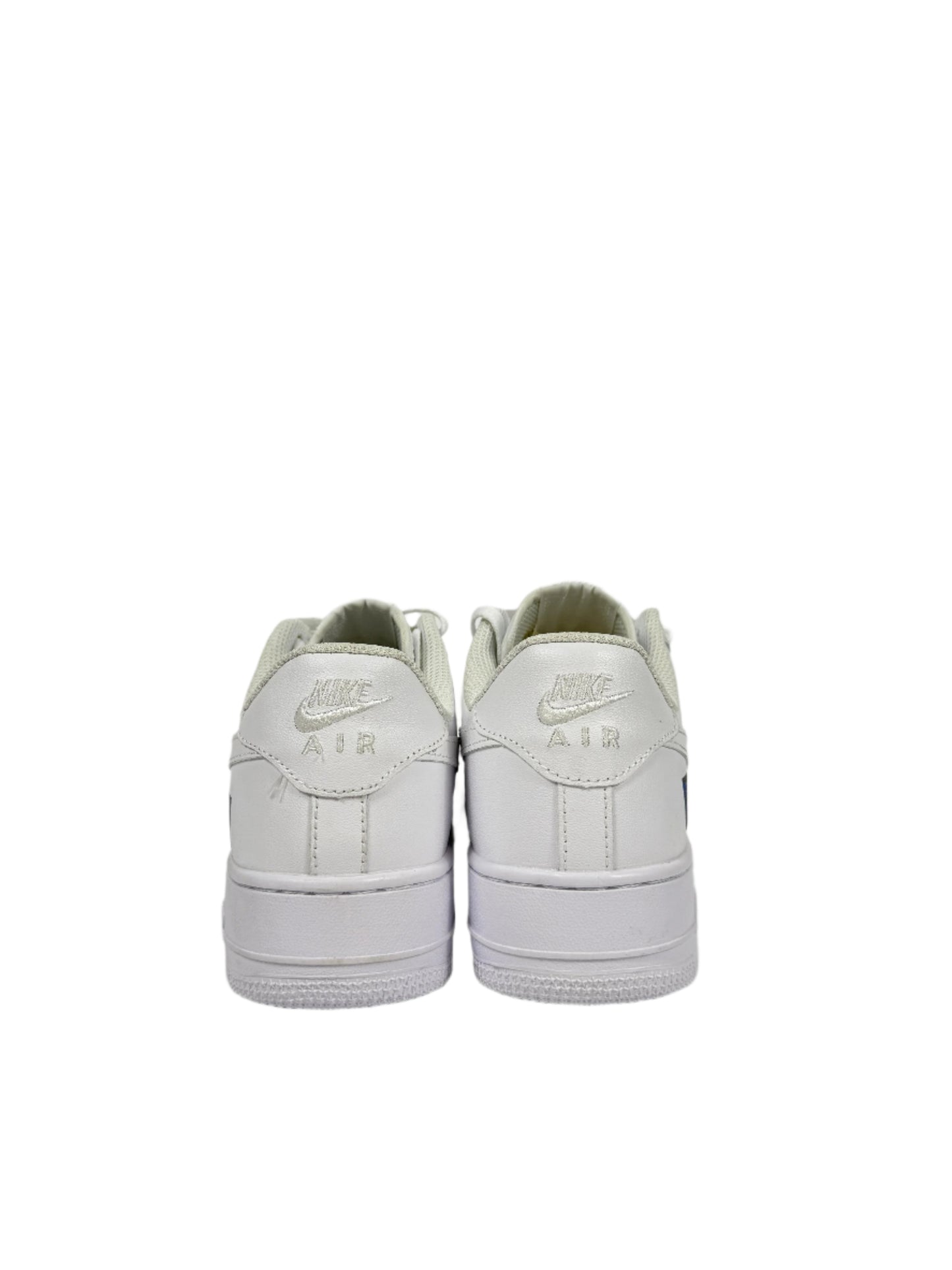 Nike Air Force 1 Low Lifestyle Sneakers - White with "MAPSTAR" Branding