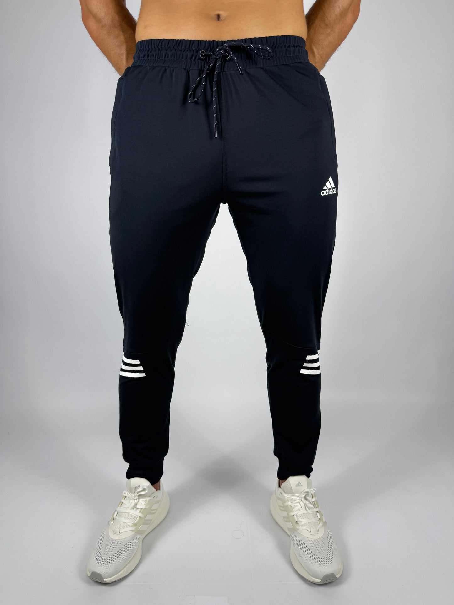 Adidas Tiro 23 Training Pants - Black with White 3-Stripes