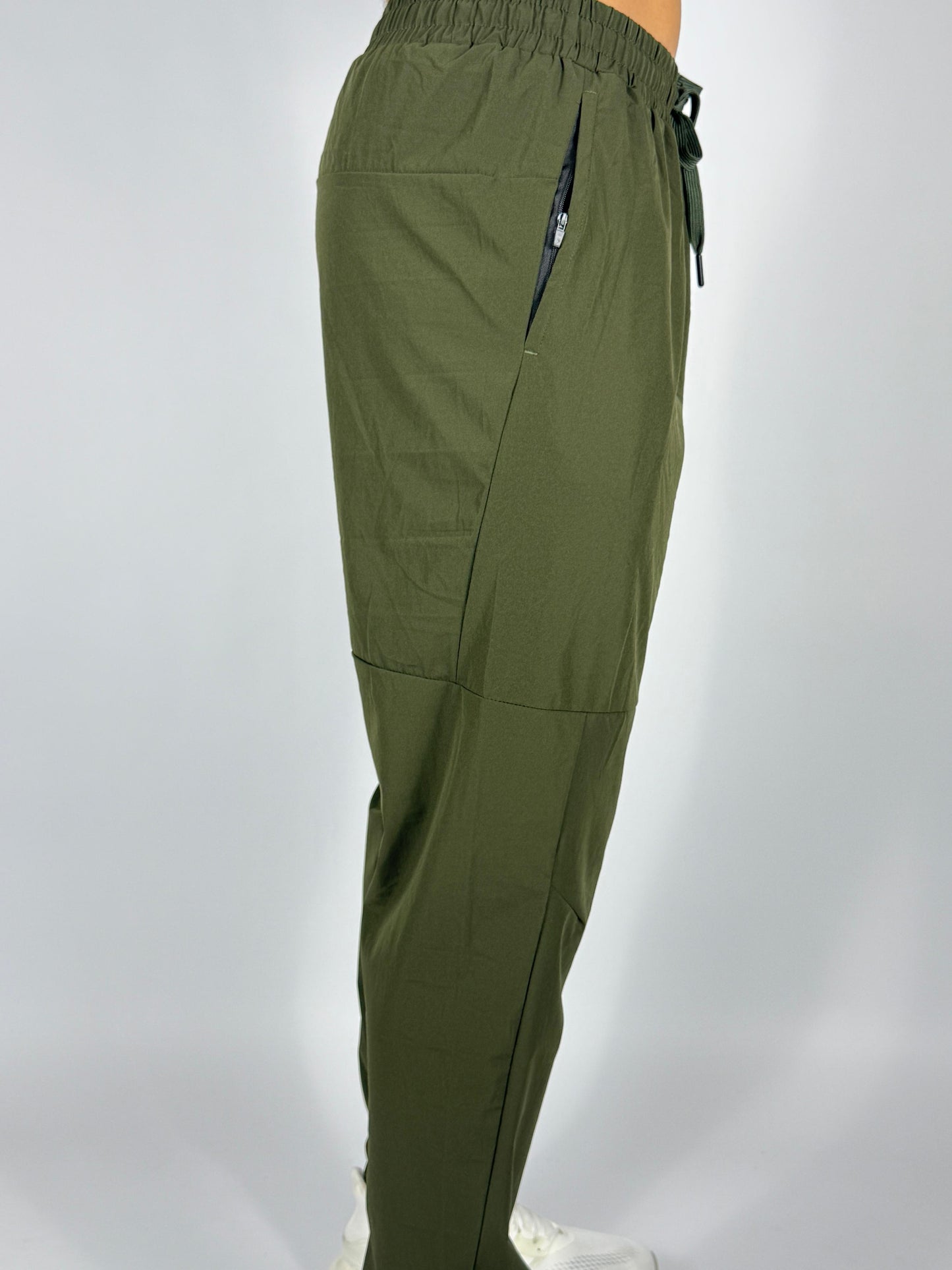 Adidas Dark Green Training Pants - Tapered Fit