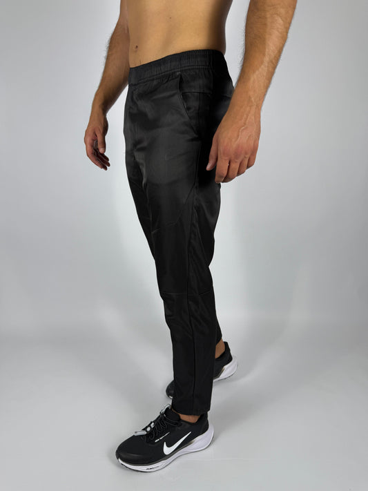 Men's Black Nike Track Pants with Zippered Pocket