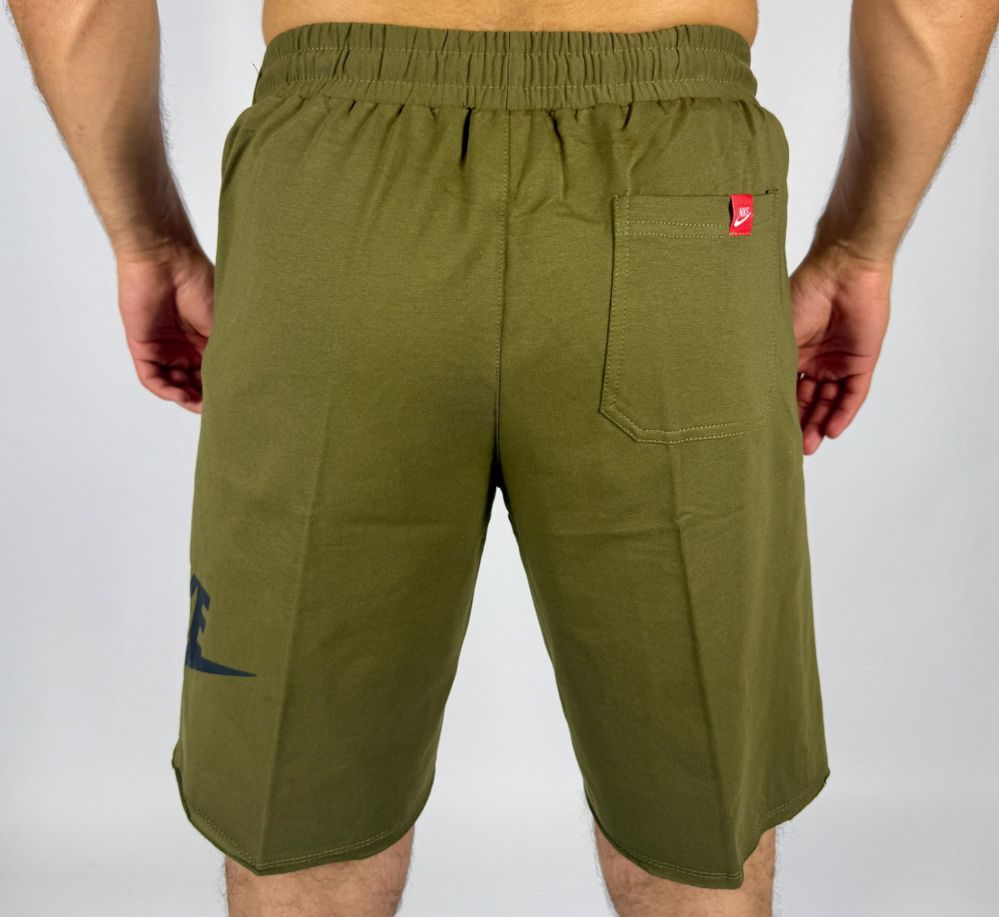 Men's Nike Olive Green Athletic Shorts