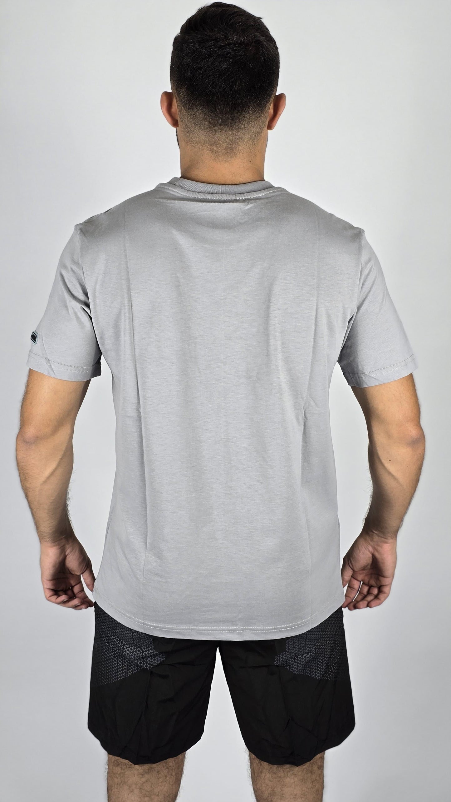 Nike Men's Air Max Gray Graphic T-Shirt | Classic Logo Tee