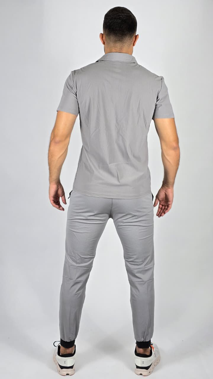 On Cloud men Performance Polo & Training Pants Set | Technical Athleticwear