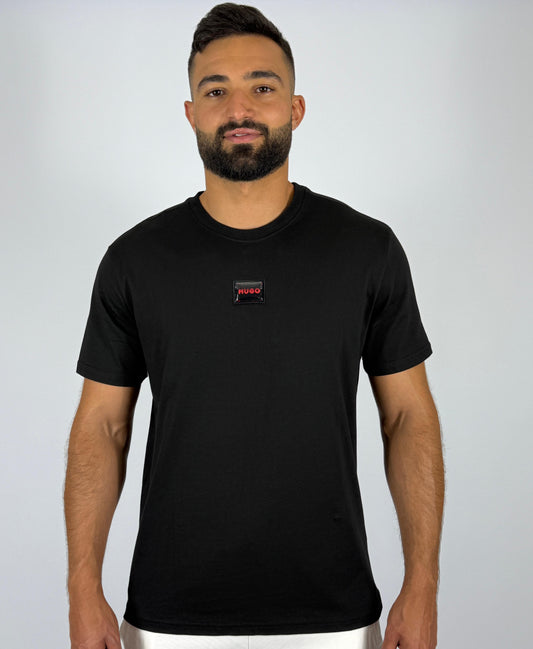 HUGO Men's Black Badge Logo T-Shirt
