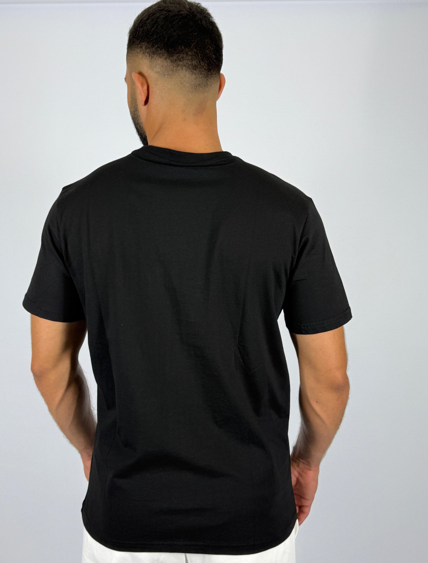 HUGO Men's Black Badge Logo T-Shirt