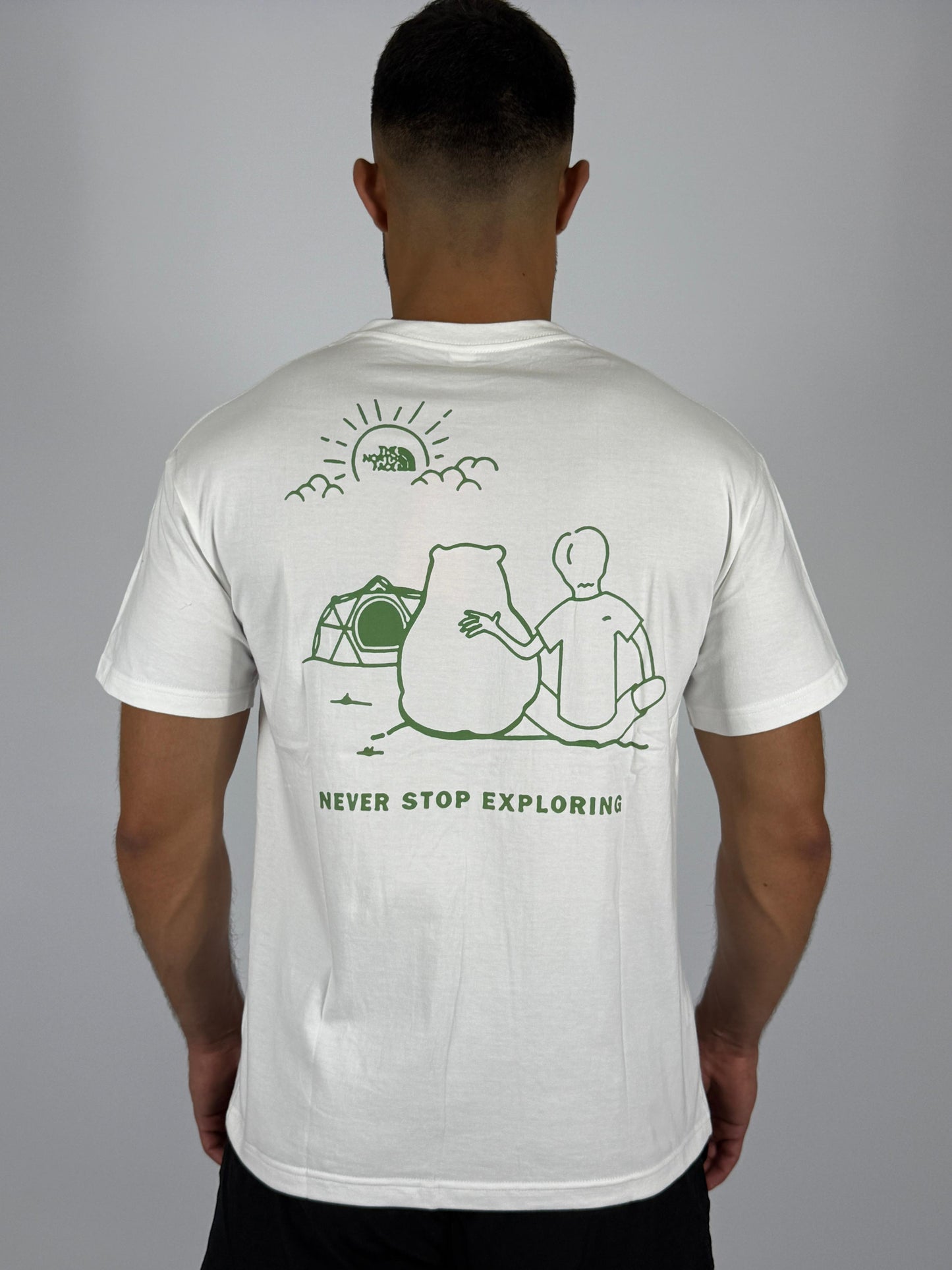 Men's The North Face 'Never Stop Exploring' Graphic Tee