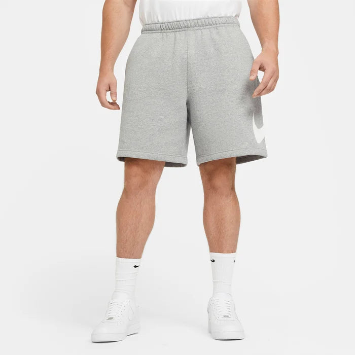 Nike Sportswear Club Swoosh Shorts – Heather/Dark Grey