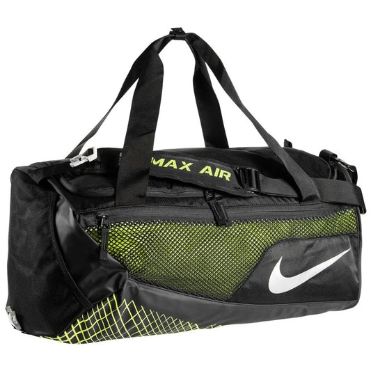 Nike Max Air Training Duffel Bag - Black with Neon Green Accents
