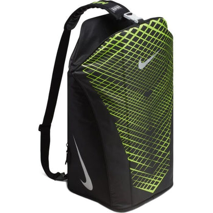 Nike Max Air Training Duffel Bag - Black with Neon Green Accents