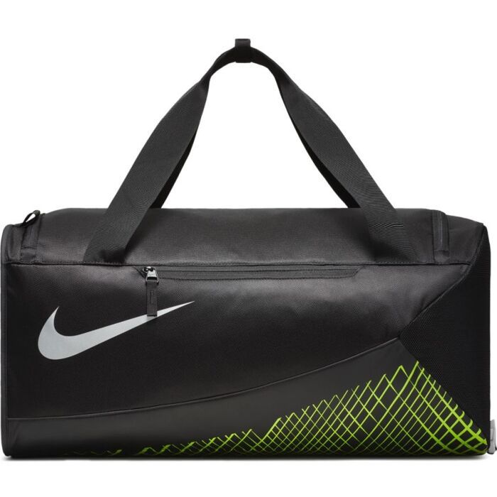 Nike Max Air Training Duffel Bag - Black with Neon Green Accents