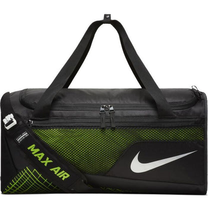 Nike Max Air Training Duffel Bag - Black with Neon Green Accents