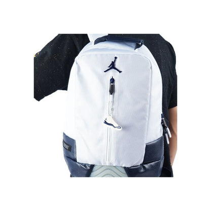 Jordan Jumpman 23 Legacy Backpack - White & Black with Red Accents