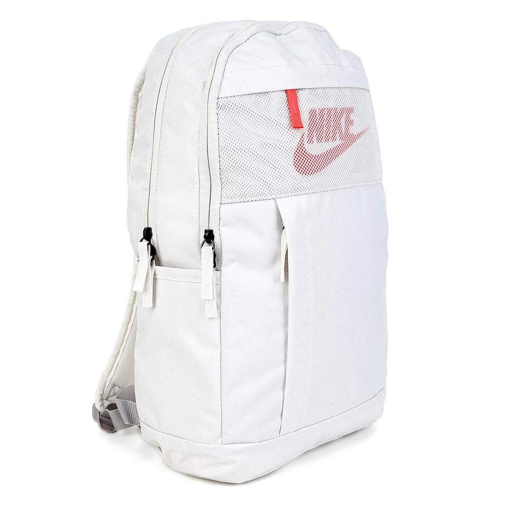 Nike Elemental Backpack - White with Red Accents