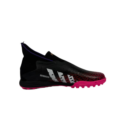 Adidas Predator Freak .3 Demonskin Turf Soccer Shoes - Black, Red, & Pink