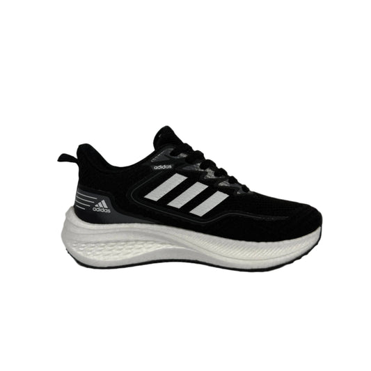 Adidas Duramo SL Running Shoes - Black with White Stripes