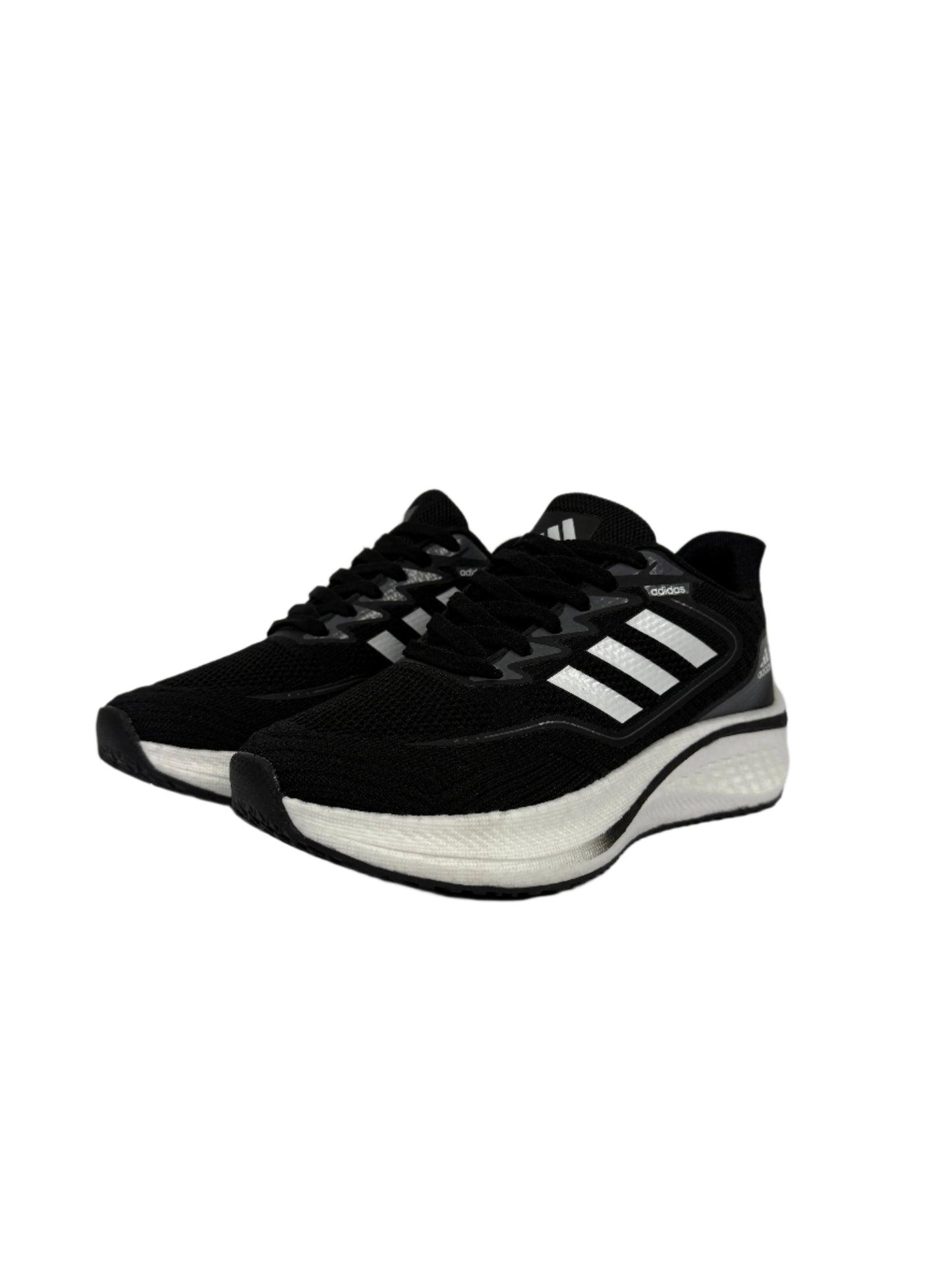 Adidas Duramo SL Running Shoes - Black with White Stripes