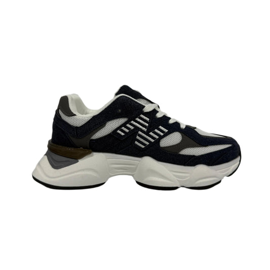New Balance 9060 Lifestyle Sneakers - Navy Blue, White.