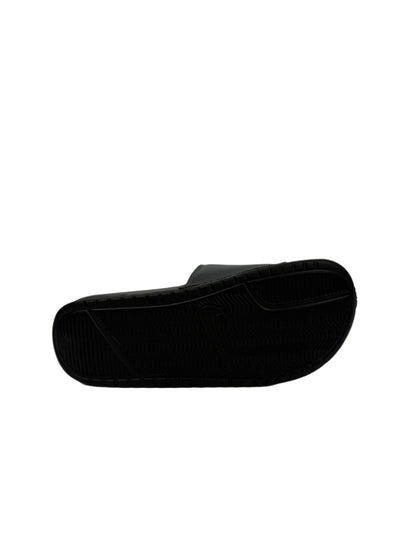 Nike Benassi JDI Slides - Grey with Black Logo