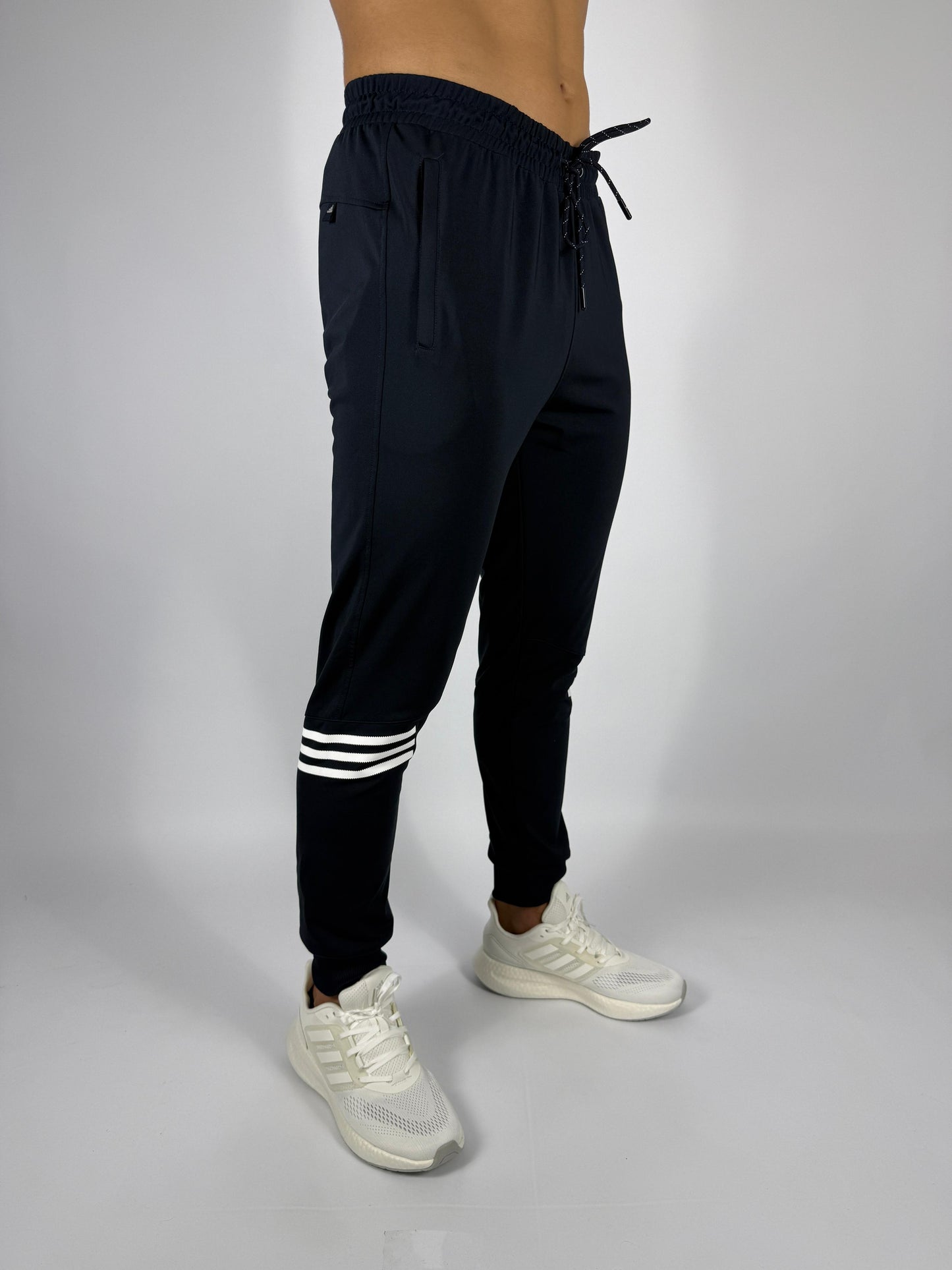 Adidas Tiro 23 Training Pants - Black with White 3-Stripes