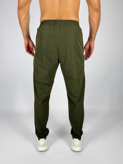 Adidas Dark Green Training Pants - Tapered Fit