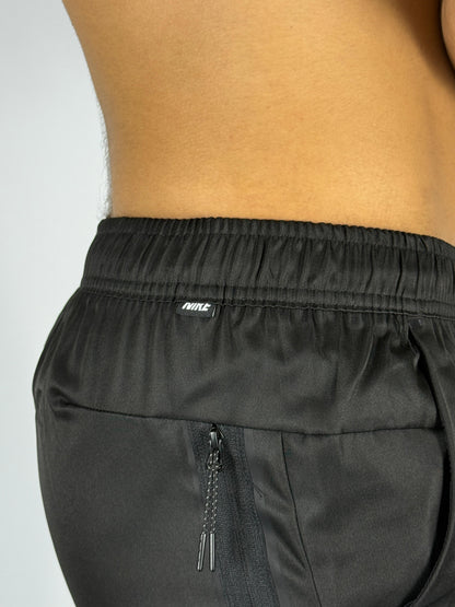 Men's Black Nike Track Pants with Zippered Pocket