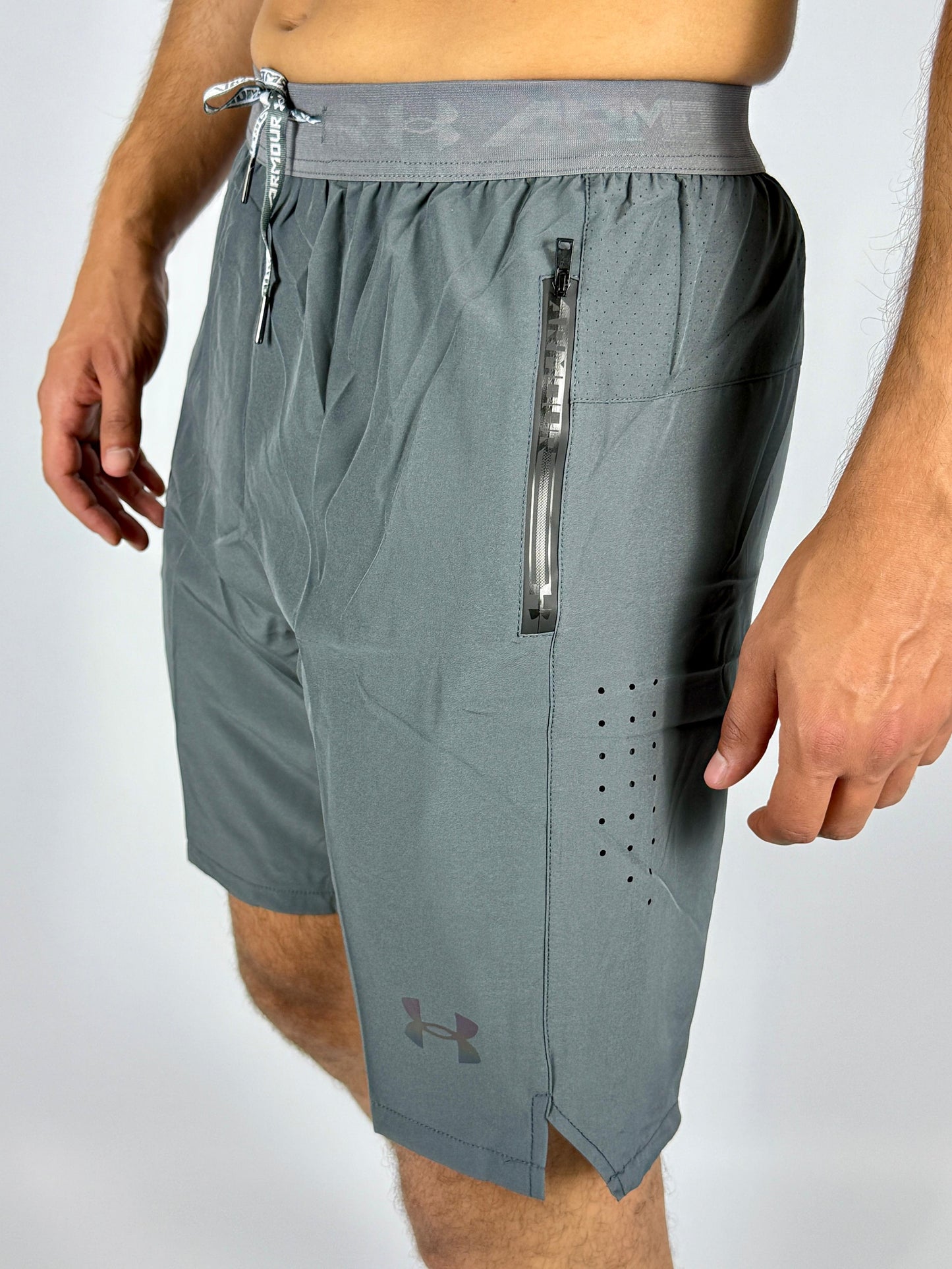 Men's Under Armour Gray Athletic Shorts