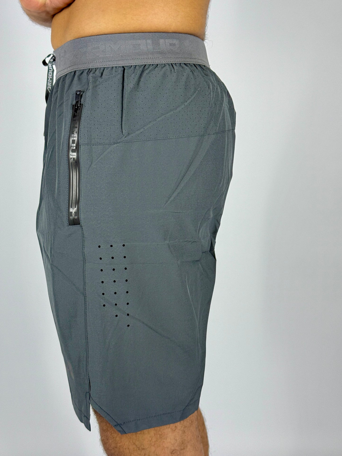 Men's Under Armour Gray Athletic Shorts
