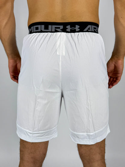 Men's Under Armour White Fade Athletic Shorts