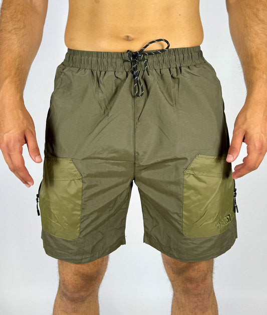 Men's The North Face Olive Green Cargo Shorts