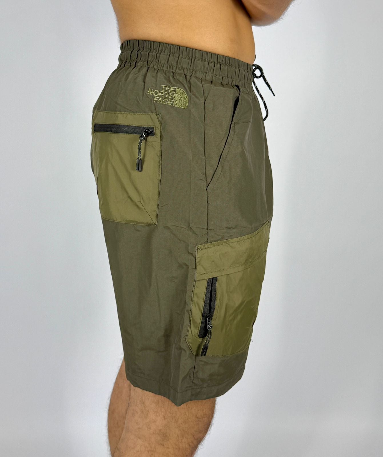 Men's The North Face Olive Green Cargo Shorts
