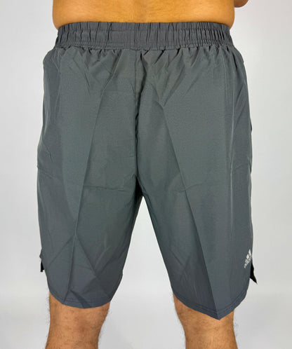 Men's Adidas Dark Gray Logo Athletic Shorts