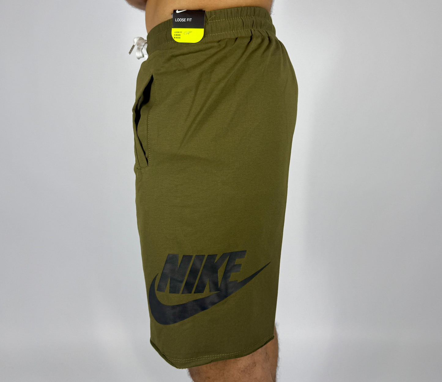 Men's Nike Olive Green Athletic Shorts