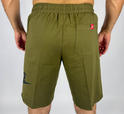 Men's Nike Olive Green Athletic Shorts