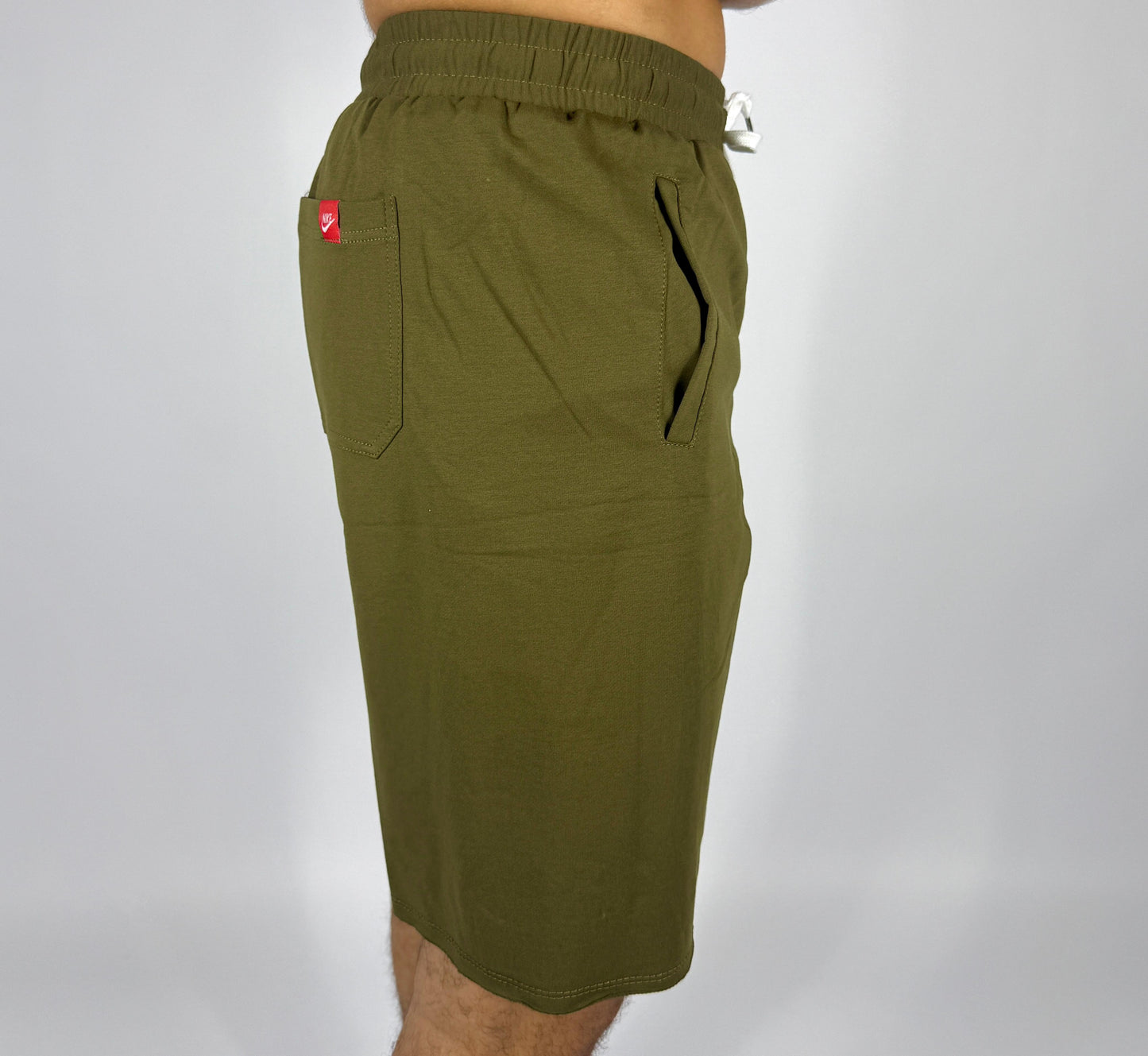 Men's Nike Olive Green Athletic Shorts