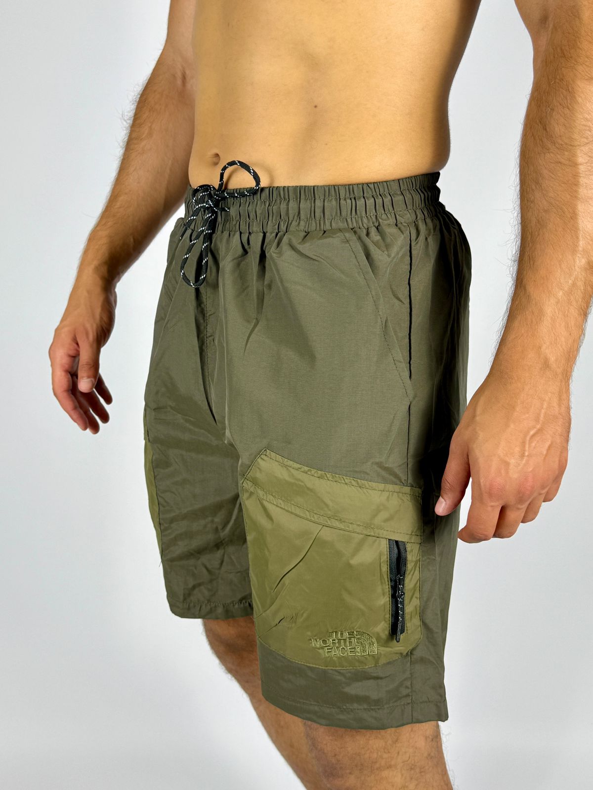 Men's The North Face Olive Green Cargo Shorts