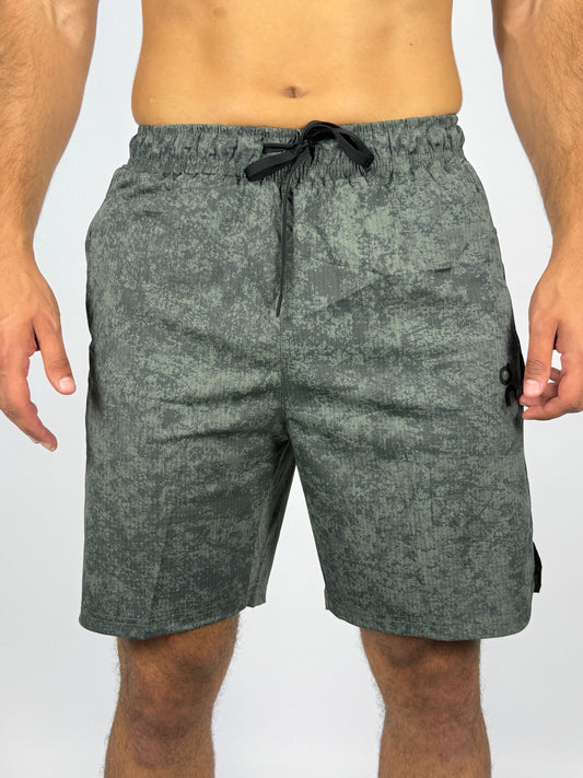 On Cloud Men's Performance Shorts with Speckled Camo Print