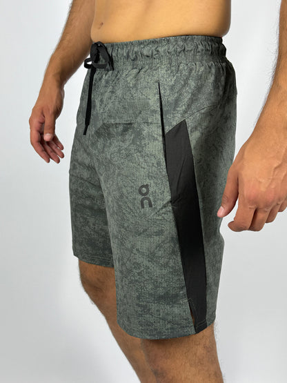 On Cloud Men's Performance Shorts with Speckled Camo Print