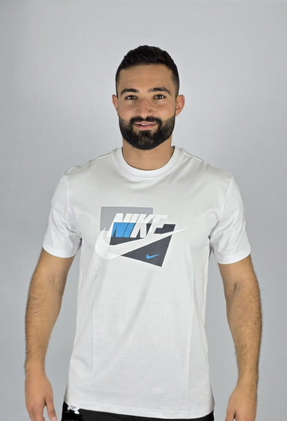 Nike Men's Sportswear Graphic T-Shirt | Geometric Logo Tee