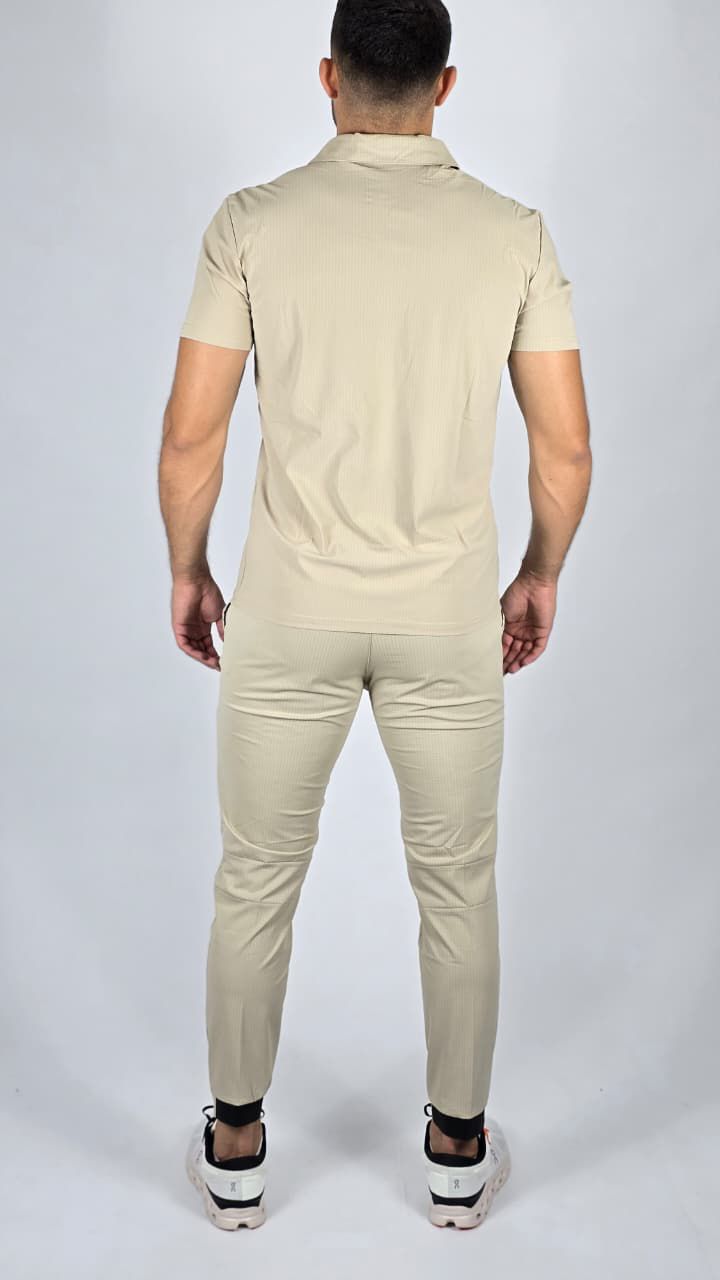 On Cloud men's Performance Polo & Training Pants Set | Technical Athleticwear