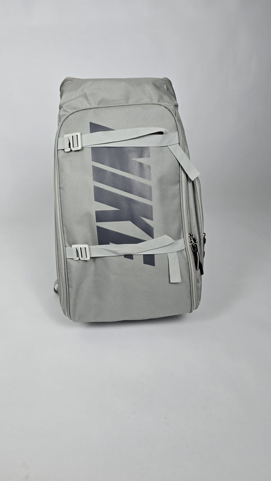 Nike Men's Utility Duffle Bag | Grey Training Duffle with Graphic