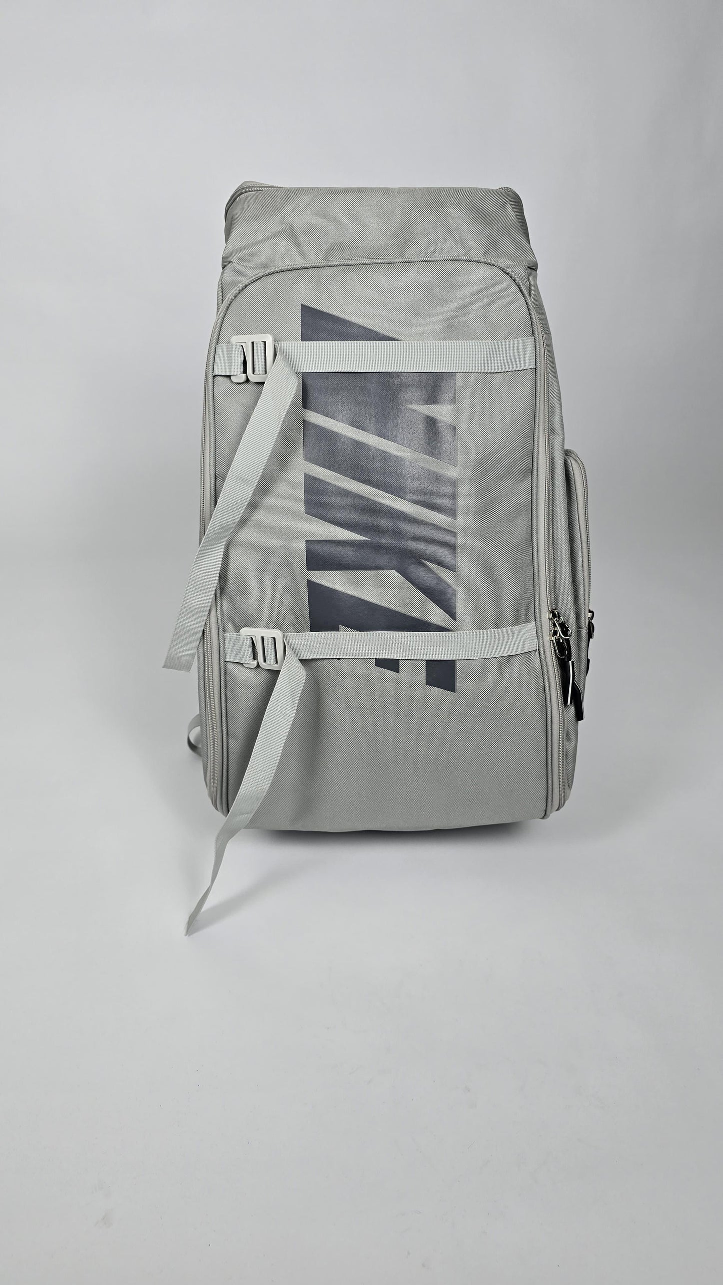 Nike Men's Utility Duffle Bag | Grey Training Duffle with Graphic