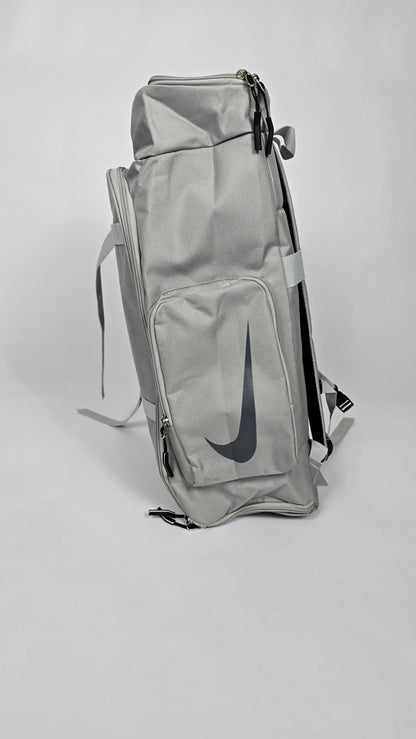 Nike Men's Utility Duffle Bag | Grey Training Duffle with Graphic