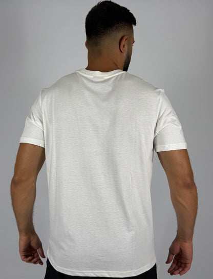 HUGO Men's White Logo T-Shirt