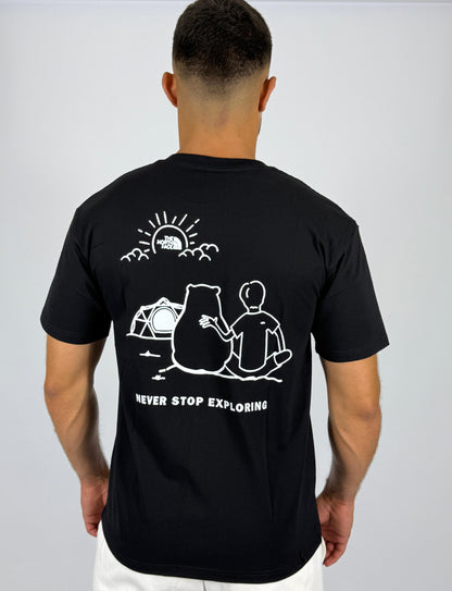 The North Face Men's Black Essential Logo T-Shirt
