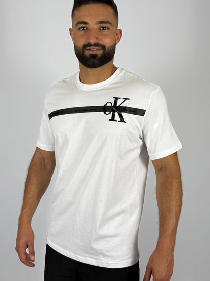 Men's Calvin Klein Monogram Stripe Tee